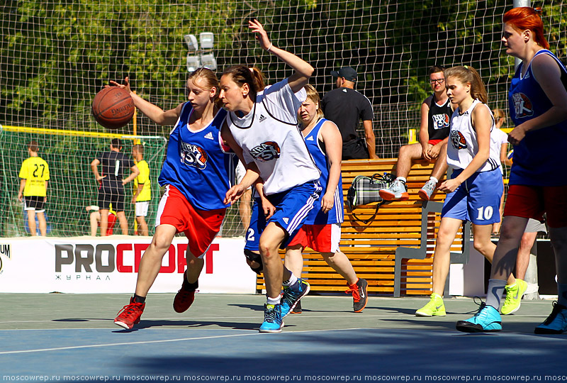 Московский репортаж, Москва, Парк Горького, PROспорт-парк, Adidas, NBA, Хорас Грант, NBA 3X, стритбол, баскетбол