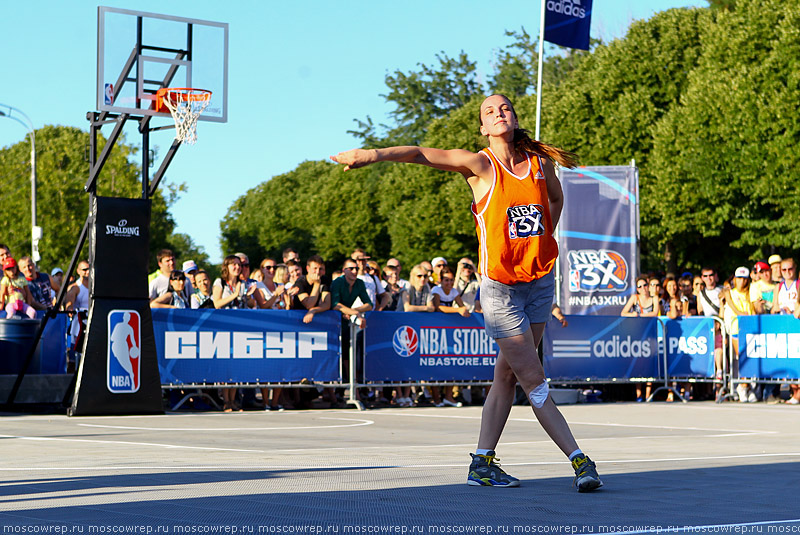 Московский репортаж, Москва, Парк Горького, PROспорт-парк, Adidas, NBA, Хорас Грант, NBA 3X, стритбол, баскетбол