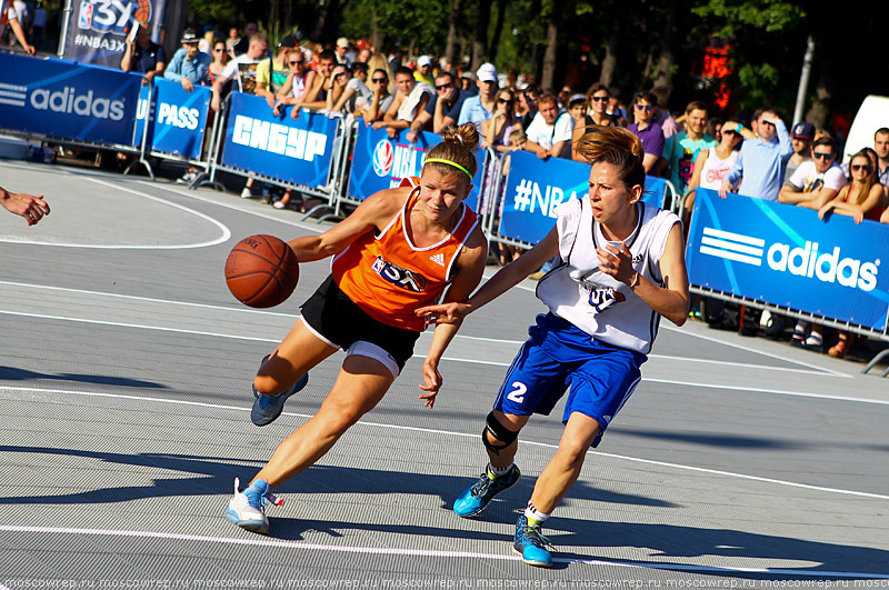 Московский репортаж, Москва, Парк Горького, PROспорт-парк, Adidas, NBA, Хорас Грант, NBA 3X, стритбол, баскетбол