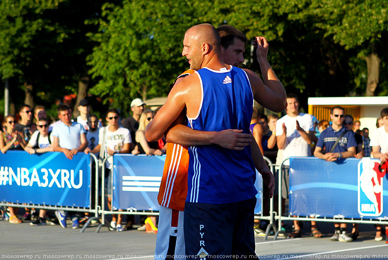 Московский репортаж, Москва, Парк Горького, PROспорт-парк, Adidas, NBA, Хорас Грант, NBA 3X, стритбол, баскетбол