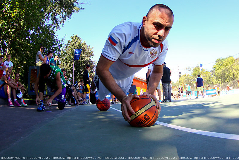 Московский репортаж, Москва, Парк Горького, PROспорт-парк, Adidas, NBA, Хорас Грант, NBA 3X, стритбол, баскетбол