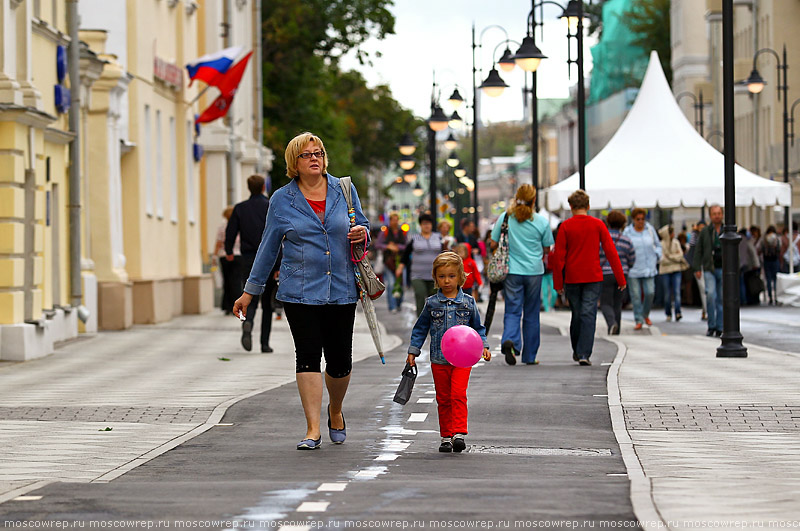 Московский репортаж, Москва, Москва пешеходная, пешеходная зона, Пятницкая улица