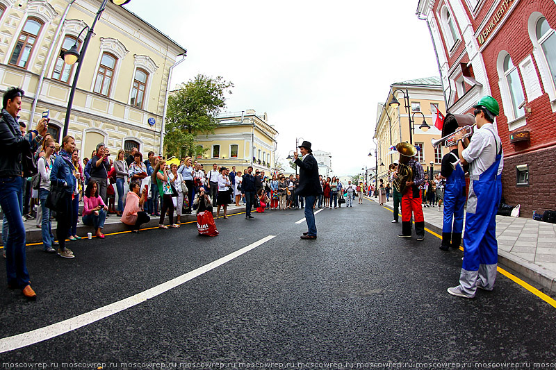 Московский репортаж, Москва, Москва пешеходная, пешеходная зона, Пятницкая улица