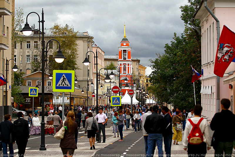 Московский репортаж, Москва, Москва пешеходная, пешеходная зона, Пятницкая улица