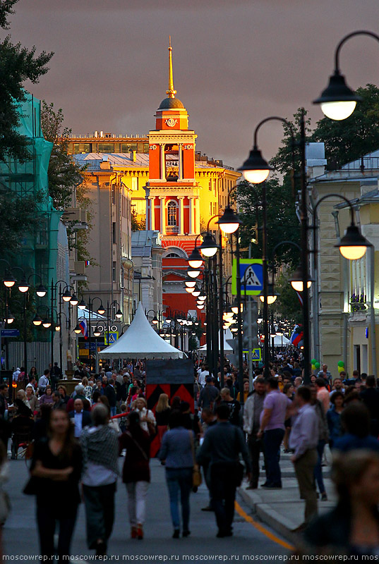 Московский репортаж, Москва, Москва пешеходная, пешеходная зона, Пятницкая улица