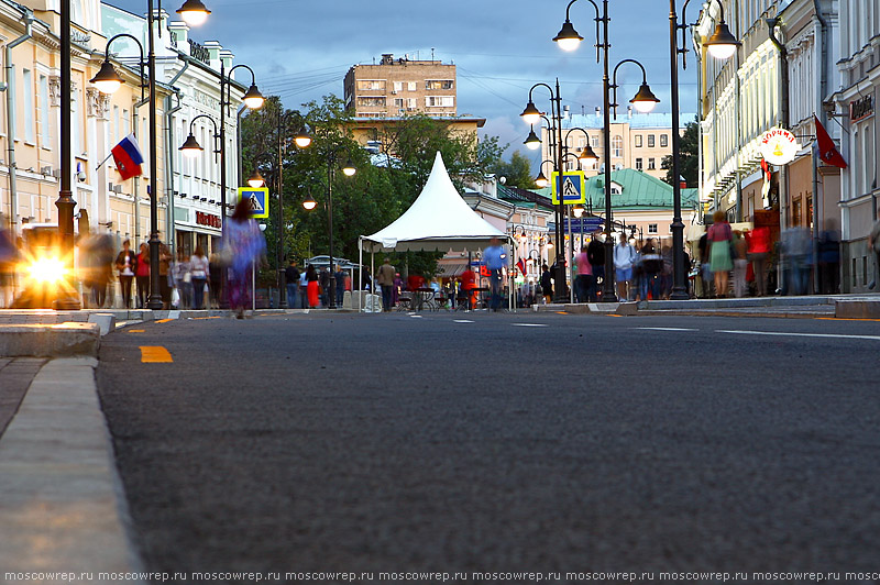 Московский репортаж, Москва, Москва пешеходная, пешеходная зона, Пятницкая улица