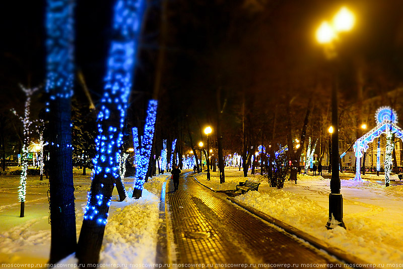 Москва, Московский репортаж, Новый год