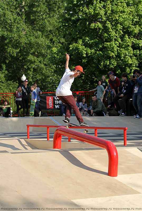 Московский репортаж, Москва, Vans, скейт-парк, Парк Горького