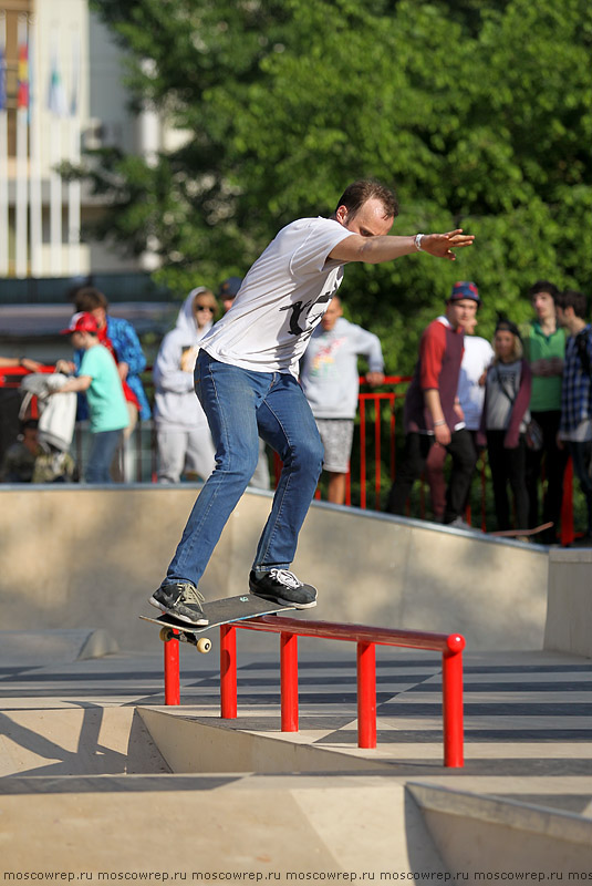 Московский репортаж, Москва, Vans, скейт-парк, Парк Горького