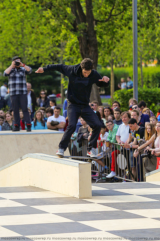 Московский репортаж, Москва, Vans, скейт-парк, Парк Горького