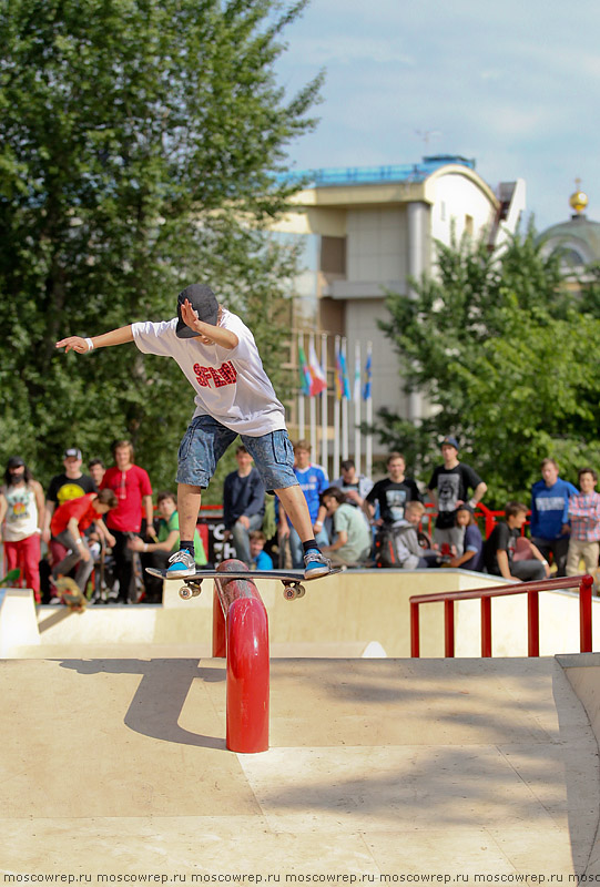 Московский репортаж, Москва, Vans, скейт-парк, Парк Горького