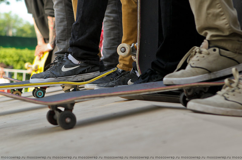 Московский репортаж, Москва, Vans, скейт-парк, Парк Горького