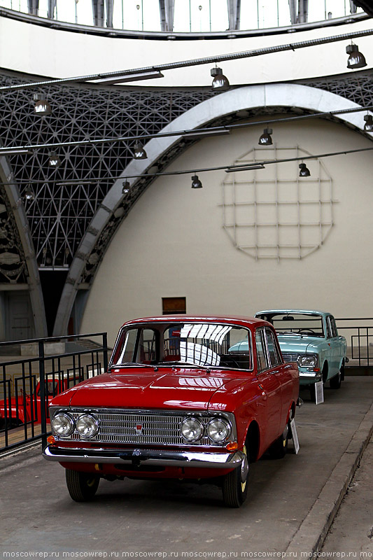 Московский репортаж, Москва, ВДНХ, Выставка ретромашин «Автомобильная промышленность»