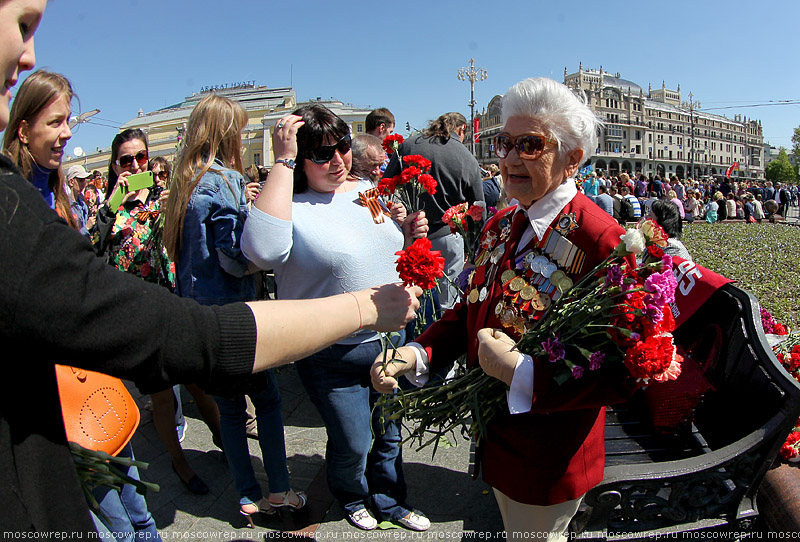 Московский репортаж, Москва, День Победы, ветераны, 9 мая