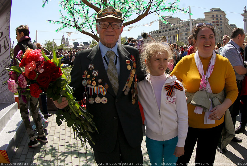 Московский репортаж, Москва, День Победы, ветераны, 9 мая