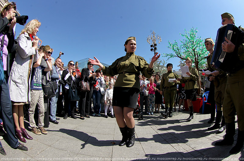 Московский репортаж, Москва, День Победы, ветераны, 9 мая