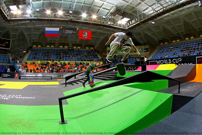 Москва, Московский репортаж, скейтбординг, Дружба, World Cup Skateboarding Moscow 2014