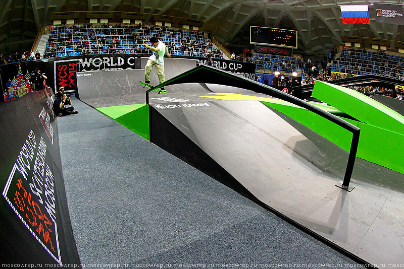 Москва, Московский репортаж, скейтбординг, Дружба, World Cup Skateboarding Moscow 2014