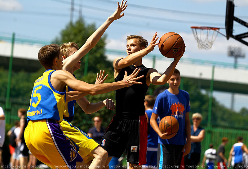 Москва, Московский репортаж, стритбаскет, streetbasket, Под мостом, Летний кубок