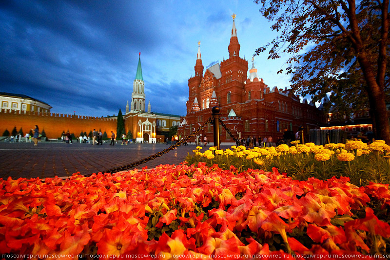 Москва, Московский репортаж, ГУМ, Фестиваль цветов