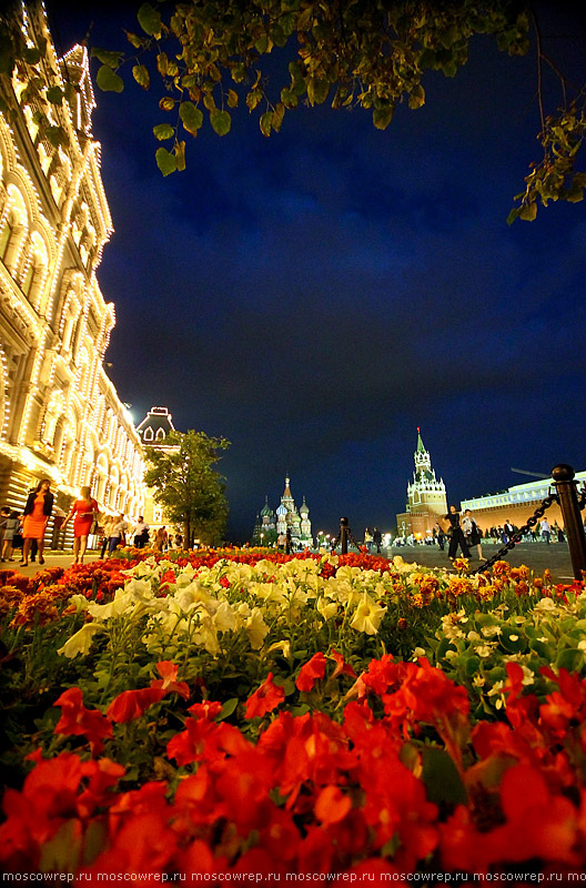 Москва, Московский репортаж, ГУМ, Фестиваль цветов