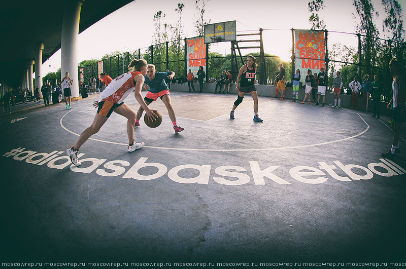 Московский репортаж, Москва, стритбаскет, баскетбол, стритбол, Под мостом, Ghetto basket, basketball, streetball