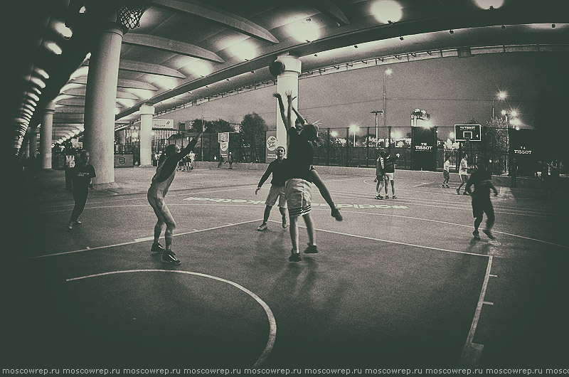 Московский репортаж, Москва, стритбаскет, баскетбол, стритбол, Под мостом, Ghetto basket, basketball, streetball