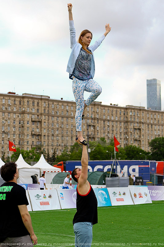 Москва, Московский репортаж, ГТО, Поклонная гора