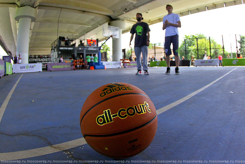 Московский репортаж, Москва, баскетбол, Под мостом, basketball, Андрей Кириленко, Школа 2.0