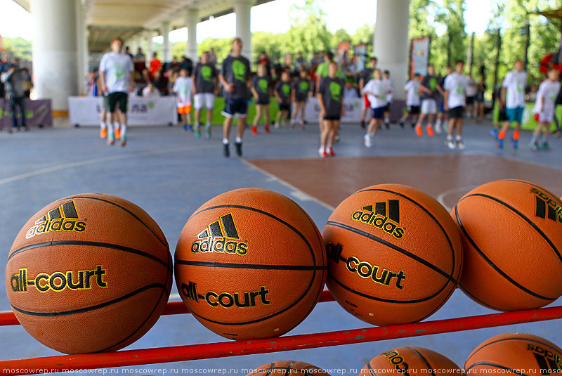 Московский репортаж, Москва, баскетбол, Под мостом, basketball, Андрей Кириленко, Школа 2.0