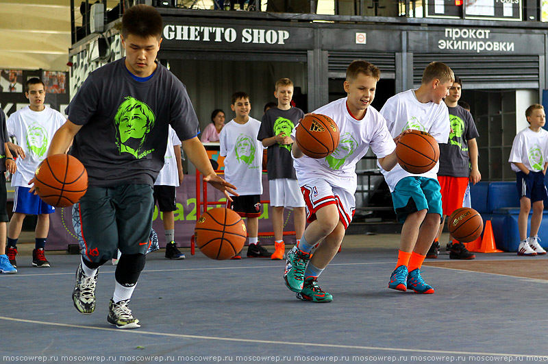 Московский репортаж, Москва, баскетбол, Под мостом, basketball, Андрей Кириленко, Школа 2.0