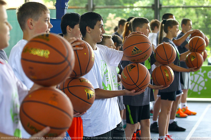 Московский репортаж, Москва, баскетбол, Под мостом, basketball, Андрей Кириленко, Школа 2.0