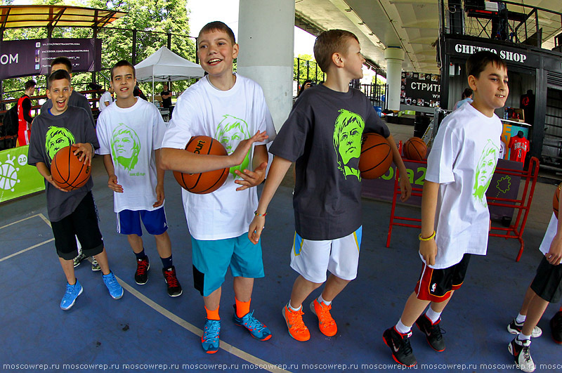 Московский репортаж, Москва, баскетбол, Под мостом, basketball, Андрей Кириленко, Школа 2.0