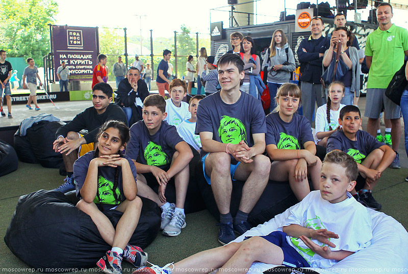 Московский репортаж, Москва, баскетбол, Под мостом, basketball, Андрей Кириленко, Школа 2.0