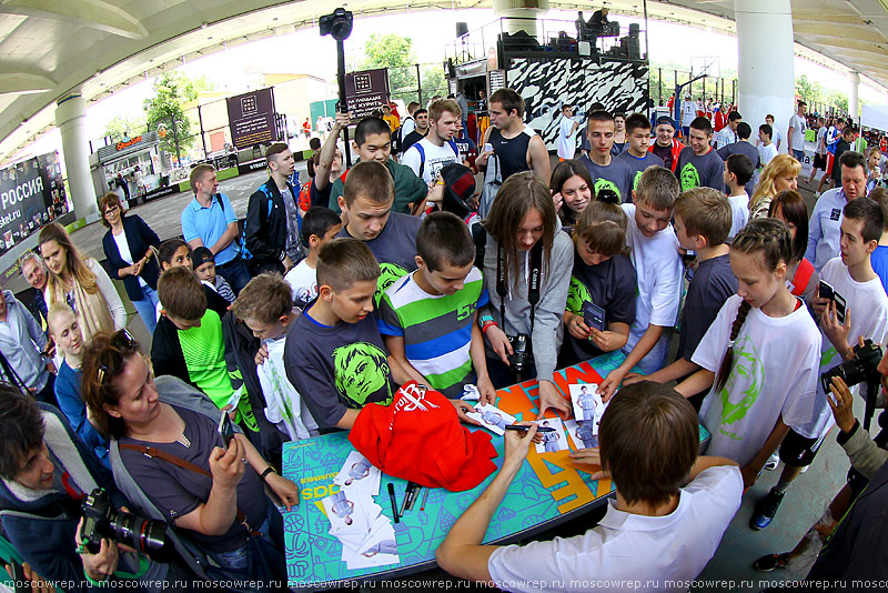 Московский репортаж, Москва, баскетбол, Под мостом, basketball, Андрей Кириленко, Школа 2.0