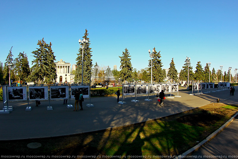 Московский репортаж, Москва, ВДНХ, День Победы, 9 мая