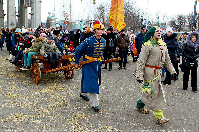 Московский репортаж, Москва, ВДНХ, Масленица