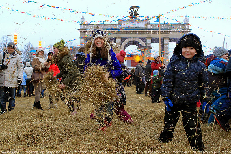 Московский репортаж, Москва, ВДНХ, Масленица