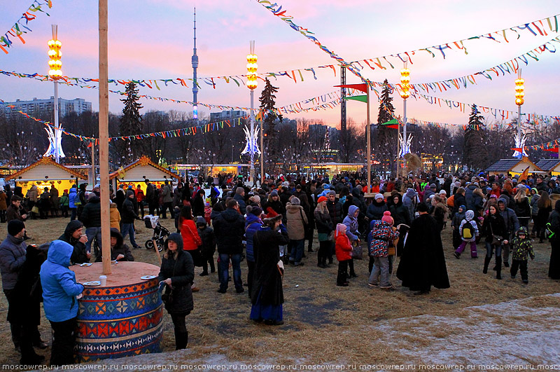 Московский репортаж, Москва, ВДНХ, Масленица