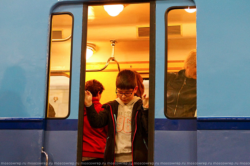 Москва, Московский репортаж, Ночь в музее, метро