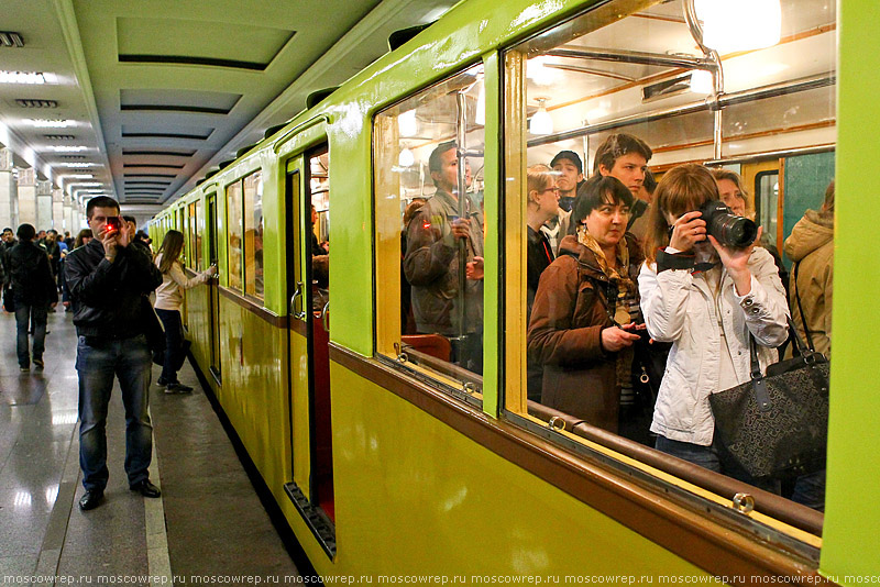 Москва, Московский репортаж, Ночь в музее, метро