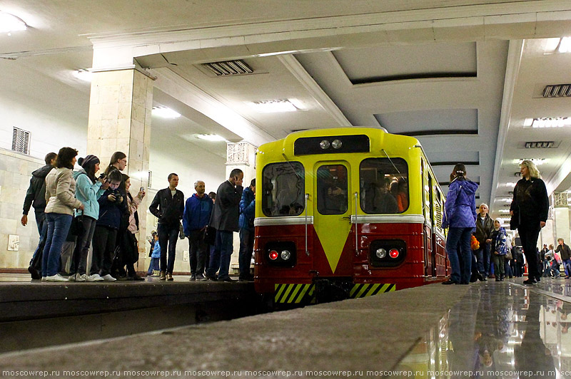 Москва, Московский репортаж, Ночь в музее, метро