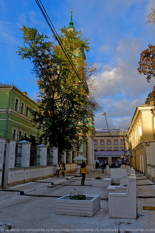 Московский репортаж, Москва, Москва пешеходная, пешеходные зоны, Черниговский переулок