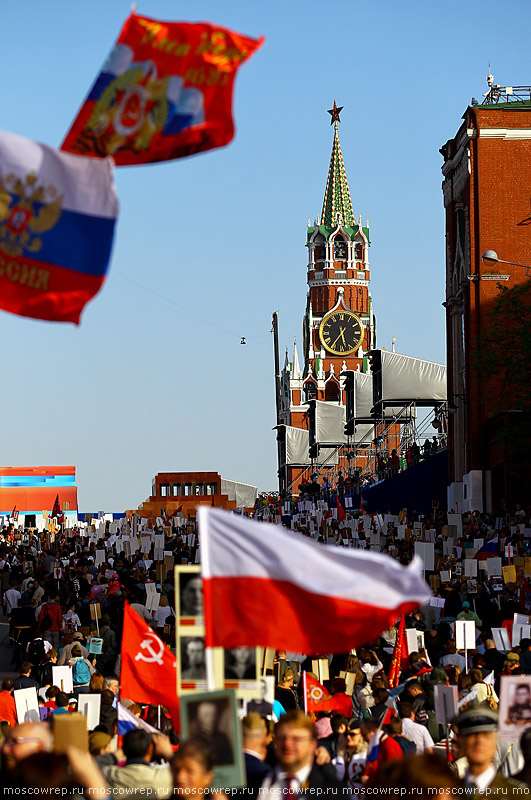 Московский репортаж, Москва, День Победы, 9 мая, Бессмертный полк