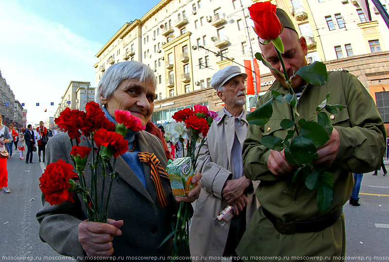 Московский репортаж, Москва, День Победы, 9 мая, Бессмертный полк