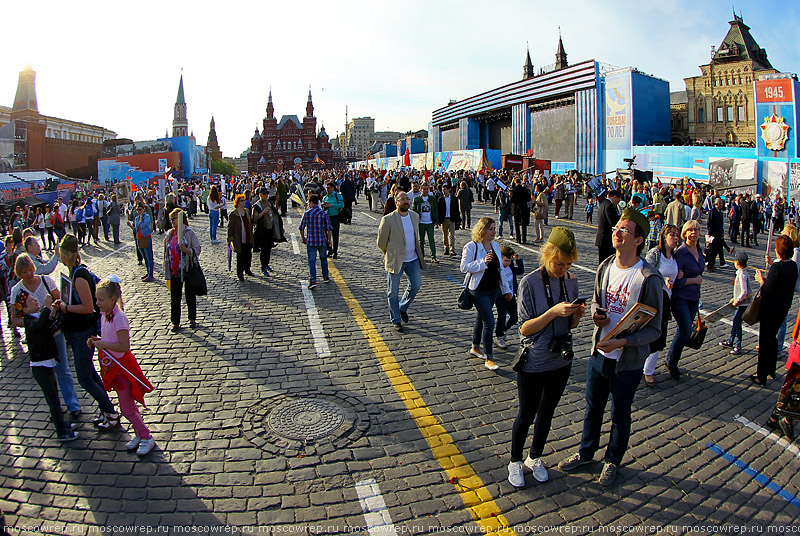 Московский репортаж, Москва, День Победы, 9 мая, Бессмертный полк