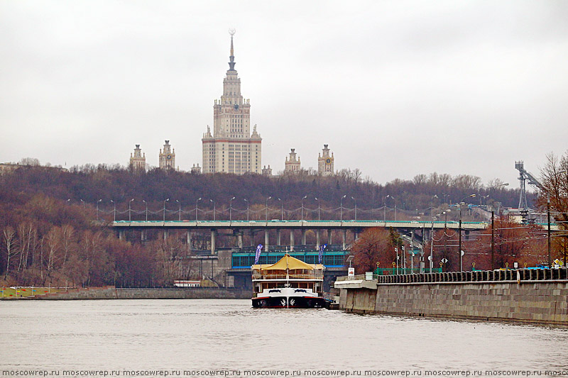 Москва, Московский репортаж, Москва река, навигация, Водоход, Инфофлот, Radisson Royal, Рэдиссон Ройал