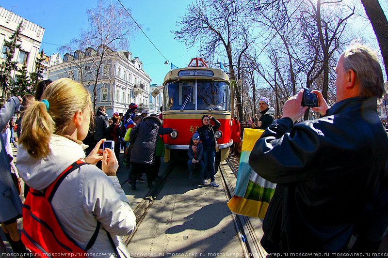 Москва, Московский репортаж, Московский трамвай 116 лет