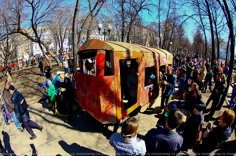 Москва, Московский репортаж, Московский трамвай 116 лет