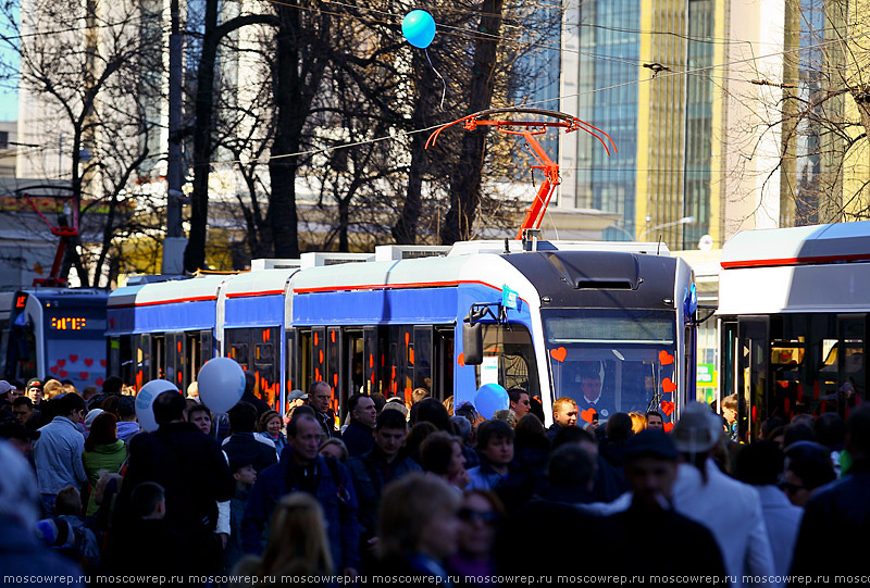 Москва, Московский репортаж, Московский трамвай 116 лет